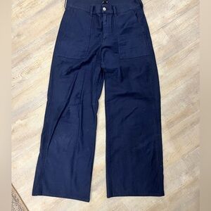 J. Crew Camp Pocket Wide Leg Pants